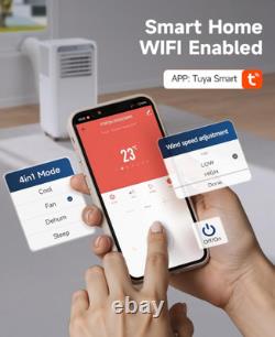 KOMORE Portable Air Conditioner 9000 BTU, 4-in-1 Air Conditioning Unit