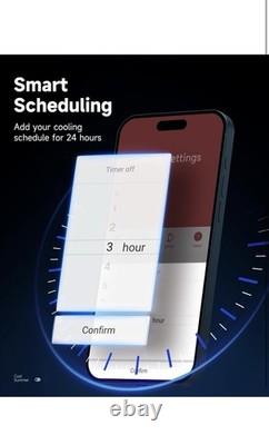 KOMORE Portable Air Conditioner 9000 BTU, 4-in-1 Air Conditioning Unit