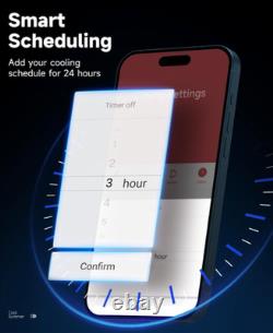 KOMORE Portable Air Conditioner 9000 BTU, 4-in-1 Air Conditioning Unit