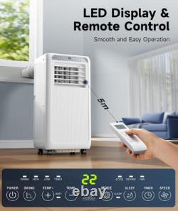 KOMORE Portable Air Conditioner 9000 BTU, 4-in-1 Air Conditioning Unit