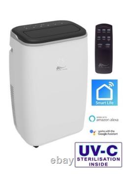 Kyr Smart Portable Air Conditioning Unit Wifi Alexa Google Remote Timer