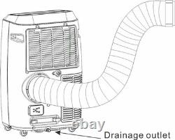 Kyr Smart Portable Air Conditioning Unit Wifi Alexa Google Remote Timer