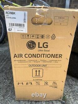 LG 2.5kw Air Conditioning Wifi Remote Control Indoor + Outdoor Inverter Unit
