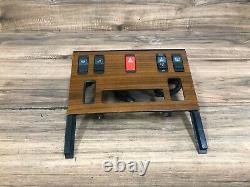 Mercedes Benz Oem W126 Front Ac Climate Control Switch Wood Trim Panel 1981-1985