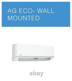 Midea 3.5Kw Air Conditioning Unit AG Eco High Wall Full Installation Available