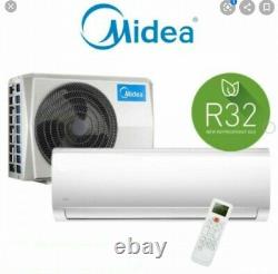 Midea 3.5kw Heating/Cooling Air Conditioning Unit FULLY FITTED R32 Wifi