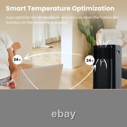 Midea Portable Air Conditioning Unit BTU Energy Efficient Dehumidifier Function
