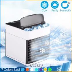 Mini Air Cooler Fan Portable Low Noise Water-Cooled Air Conditioning Unit UK