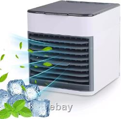 Mini Air Cooler Fan Portable Low Noise Water-Cooled Air Conditioning Unit UK