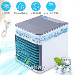 Mini Air Cooler Fan Portable Low Noise Water-Cooled Air Conditioning Unit UK