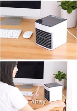 Mini Air Cooler Fan Portable Low Noise Water-Cooled Air Conditioning Unit UK