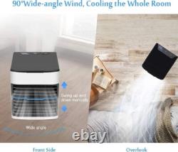 Mini Air Cooler Fan Portable Low Noise Water-Cooled Air Conditioning Unit UK Mini Air Cooler Fan Portable Low Noise Water-Cooled Air Conditioning Unit UK