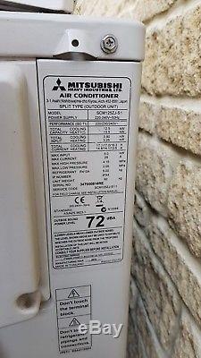 Mitsubishi 12Kw multi room Air conditioning. 1 outdoor unit with 4 indoor units