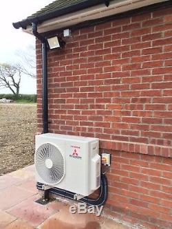 Mitsubishi 2.5-4kw air conditioning unit fully fitted 5 year warranty
