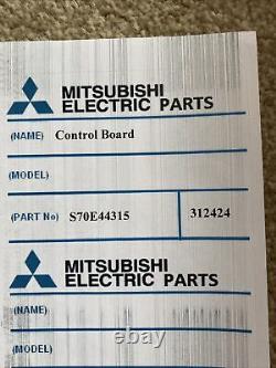 Mitsubishi Air Conditioning S70E44315 Controller Board BNIB