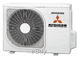 Mitsubishi Air Conditioning ZMP 2.5 Kw 9000 Btu Heat and Cool New Model