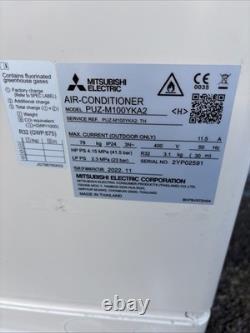 Mitsubishi Electric Air Conditioning 10kW Wall System Inverter PUZ-M100 R32