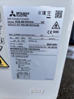 Mitsubishi Electric Air Conditioning 10kW Wall System Power Inv PUZ-ZM100 R32