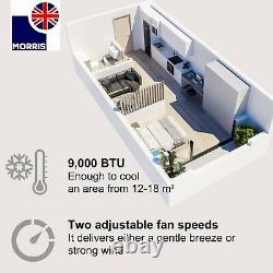 Morris 9000BTU Portable Air Conditioner WIFI App 24 Hour Timer Fan R290 1003w A