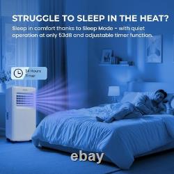 Movable Air Conditioner Portable Air Conditioning Unit 7000 BTU Remote Control