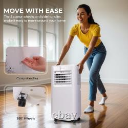 Movable Air Conditioner Portable Air Conditioning Unit 7000 BTU Remote Control