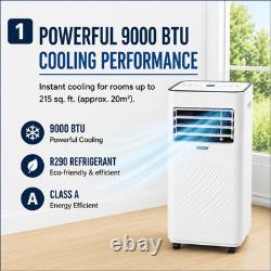 Mylek Portable Air Conditioner Conditioning Unit Mobile Dehumidifier 9000BTU