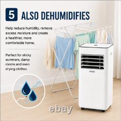 Mylek Portable Air Conditioner Conditioning Unit Mobile Dehumidifier 9000BTU