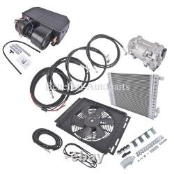 New Air Conditioner Kit 12V Electric Compressor A/C Unit for Van Pickup Truck