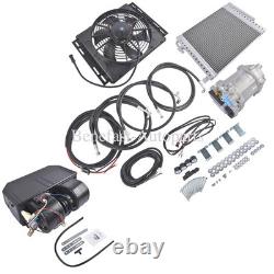 New Air Conditioner Kit 12V Electric Compressor A/C Unit for Van Pickup Truck