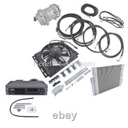 New Air Conditioner Kit 12V Electric Compressor A/C Unit for Van Pickup Truck