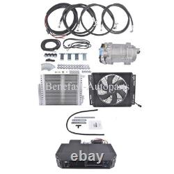 New Air Conditioner Kit 12V Electric Compressor A/C Unit for Van Pickup Truck