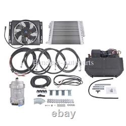 New Air Conditioner Kit 12V Electric Compressor A/C Unit for Van Pickup Truck
