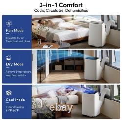 New Portable 3-in-1 Air Conditioning Unit 12000 BTU Mobile Air Conditioner
