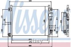 Nissens Condenser, AC air conditioning 94949 Replaces NE5161480C