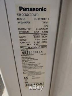 PANASONIC Air Conditioning 7Kw High Wall mount Heat Pump 24000 Btu heating 2013