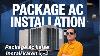 Package Unit Ac System Package Unit Ac Air Conditioner Hvac Training Videos Package Ac