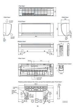 Panasonic 3.5kw Air Conditioning Unit R32 CS-FZ35UKE/CU-FZ35UKE R32 Inverter