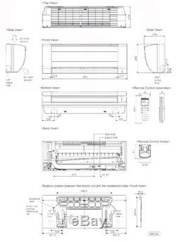 Panasonic 5kw Air Conditioning Unit R32 CS-FZ50UKE/CU-FZ50UKE R32 Inverter