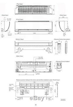 Panasonic 6kw Air Conditioning Unit R32 CS-FZ60UKE/CU-FZ60UKE R32 Inverter