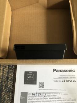 Panasonic Air Conditioning CZ-RTC6BL Wired Remote Control Controller Black NEW