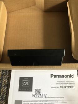 Panasonic Air Conditioning CZ-RTC6BL Wired Remote Control Controller Black NEW