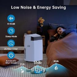 Portable Air Conditioner 12000 BTU, 4-in-1 Air Conditioning Unit UK