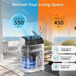 Portable Air Conditioner 12000 BTU, 6-in-1 Air Conditioning Unit