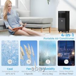 Portable Air Conditioner 7000 BTU, 4-in-1 Air Conditioning Unit, Fan 2 Speed USE