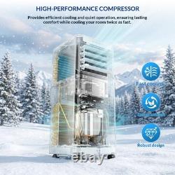 Portable Air Conditioner 7000 BTU, 6-in-1 Air Conditioning Unit Sleep Mode Timer