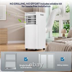Portable Air Conditioner 7000 BTU, 6-in-1 Air Conditioning Unit Sleep Mode Timer