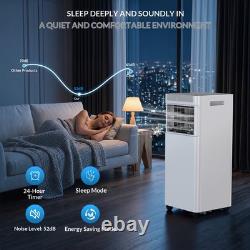 Portable Air Conditioner 7000 BTU, 6-in-1 Air Conditioning Unit Sleep Mode Timer