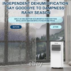 Portable Air Conditioner 7000BTU, 6-in-1 Air Conditioning Unit Sleep Mode Timer