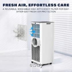 Portable Air Conditioner 7000BTU, 6-in-1 Air Conditioning Unit Sleep Mode Timer