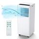 Portable Air Conditioner 9000BTU Air Conditioning Unit White Remote 24H Timer